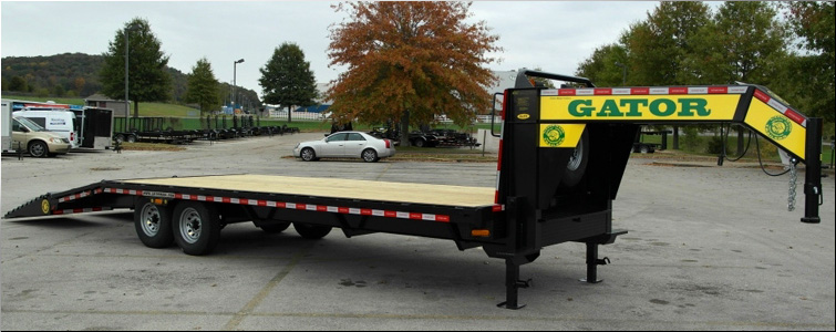 Gooseneck flat bed trailer for sale14k  Onslow County, North Carolina